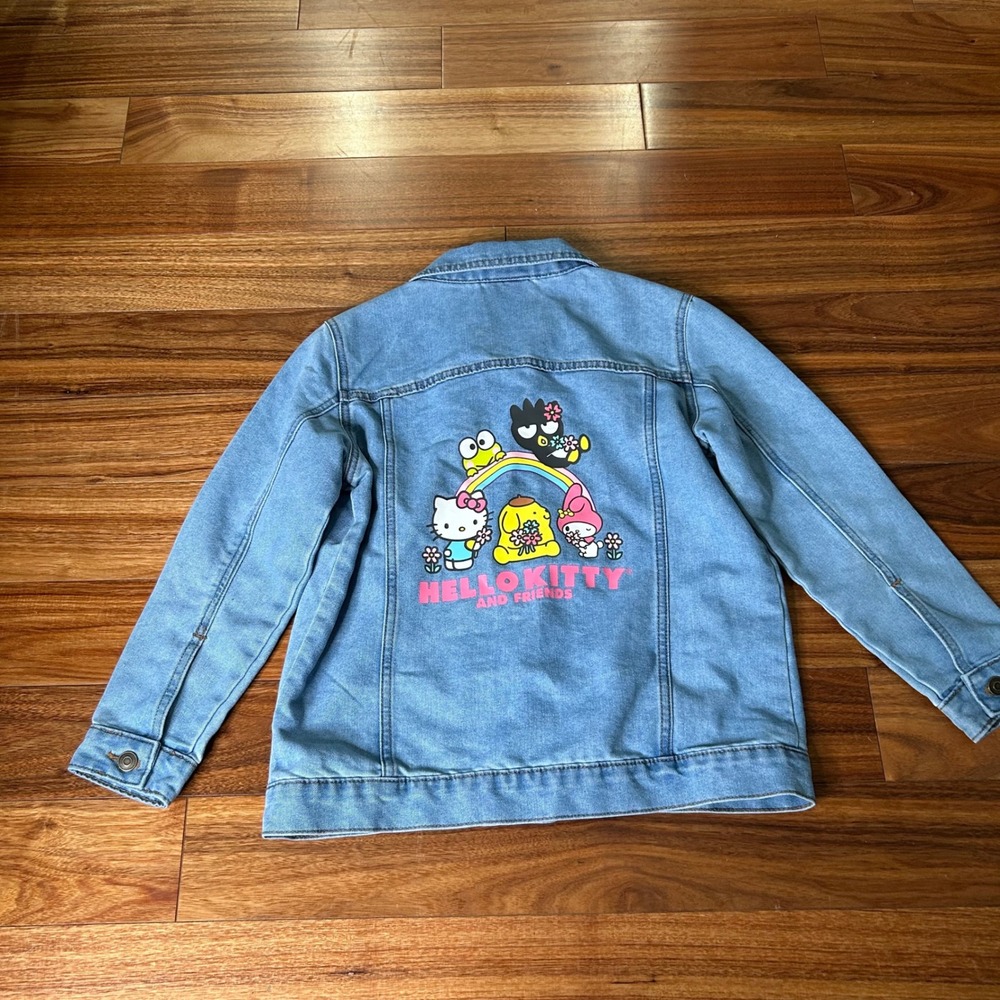 Hello Kitty and Friends‎ Denim Jacket Girls XL Sanrio Characters